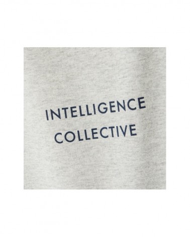 T-shier en coton recyclé "Intelligence collective"