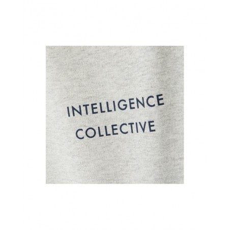 T-shier en coton recyclé "Intelligence collective"